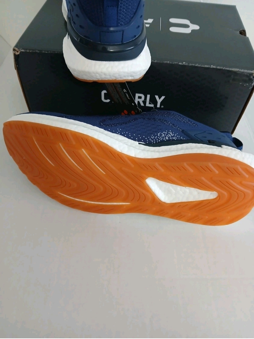 Charly Men's Electrico Running Shoe Navy Color New Sizes 9.5  $45 - Picture 11 of 12